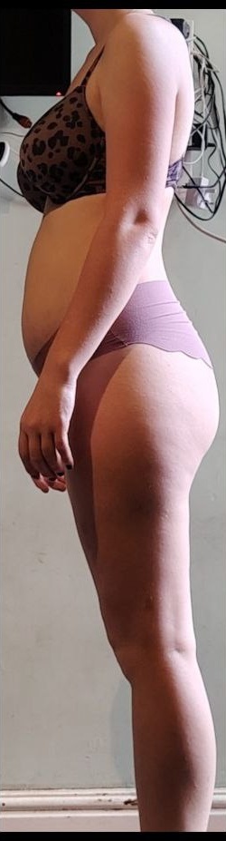 Evelina after losing 12 kg